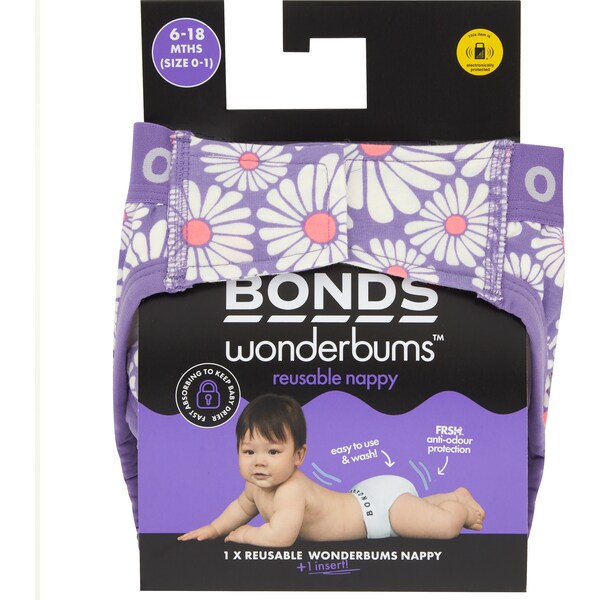 Bonds Wonderbums Girls 6-18 Months Assorted Each