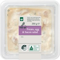 Woolworths Potato Egg & Bacon Salad