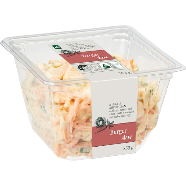 Woolworths Burger Slaw 350g