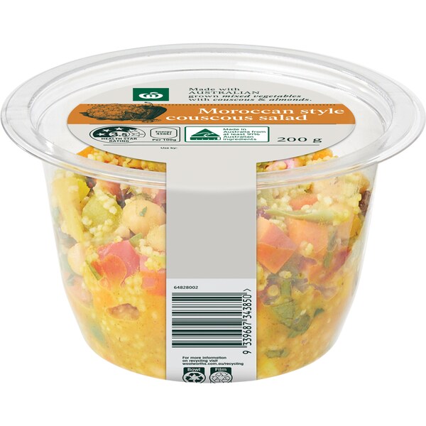 Woolworths Moroccan Style Couscous Salad 200g