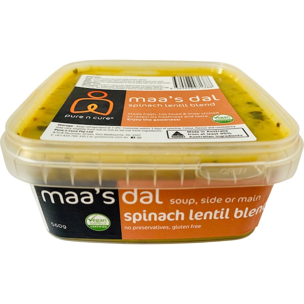 Maa's Dal Spinach Lentil Blend 560g