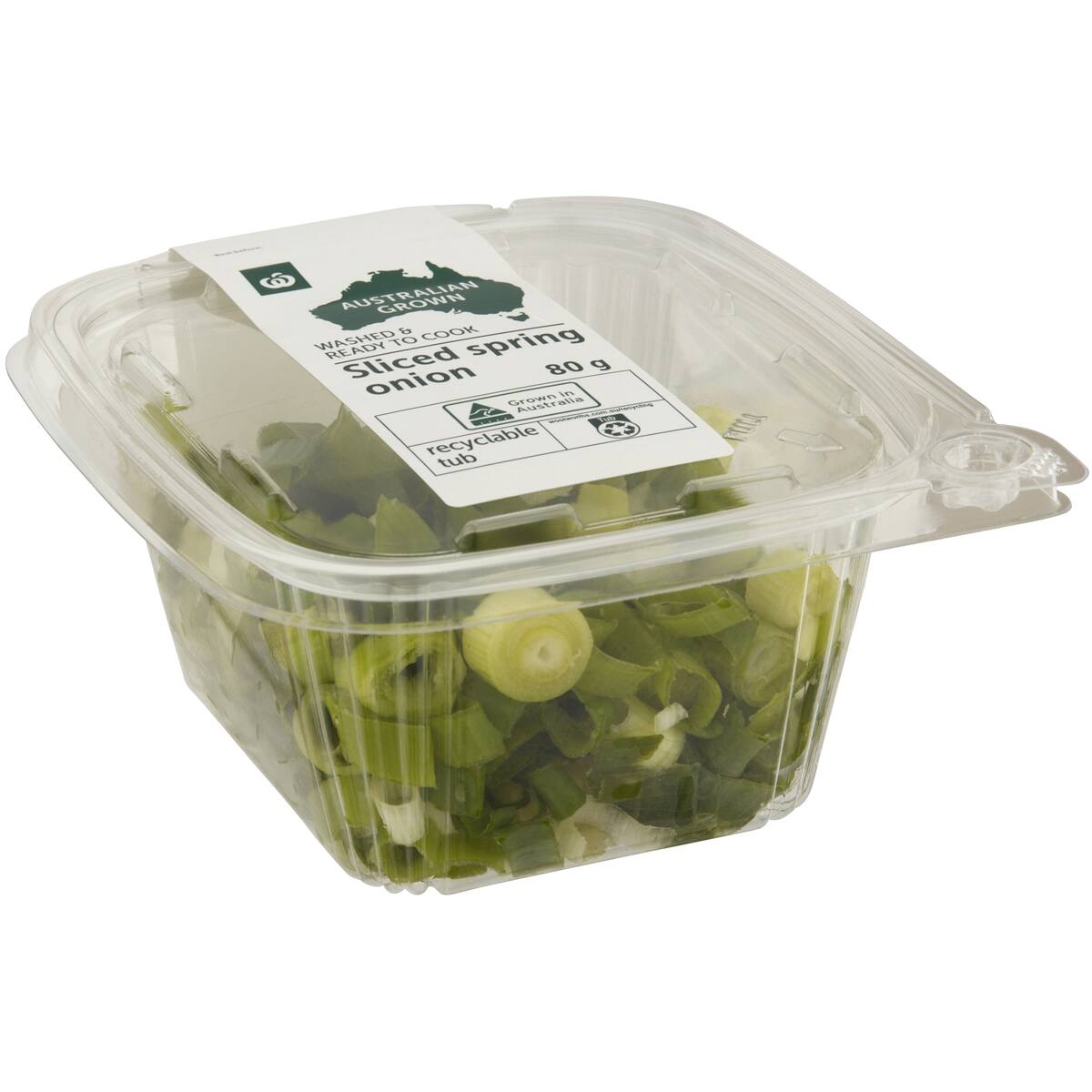 Woolworths Sliced Spring Onion 100g bunch
