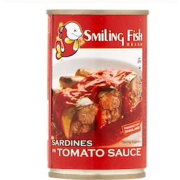 Smiling Fish Sardines In Tomato Sauce 155g