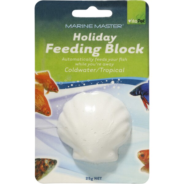 Vitapet Fish Holiday Feeding Block 25g
