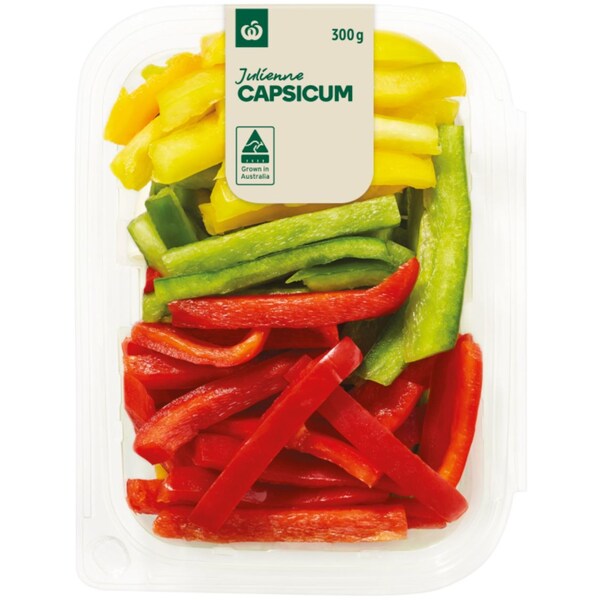 Woolworths Julienne Capsicum 300g