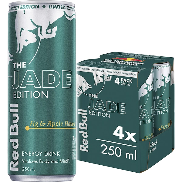 Red Bull Energy Drink Jade 250mL x 4 pack