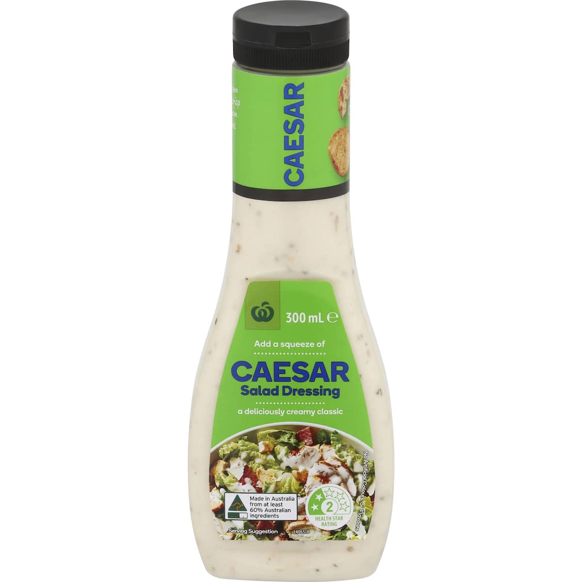 Woolworths Caesar Salad Dressing 300ml bunch