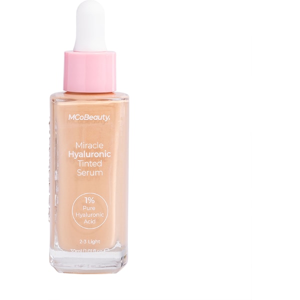 MCoBeauty Miracle Hyaluronic Tinted Serum 2-3 Light 30mL
