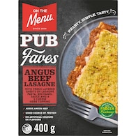 On The Menu Angus Beef Lasagne Lasagne