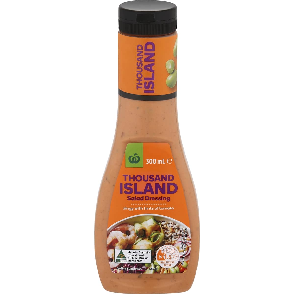 Woolworths Thousand Island Salad Dressing 300ml bunch