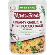 MasterFoods Creamy Herb Garlic Potato Bake