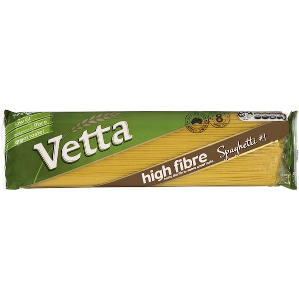 Vetta Spaghetti High Fibre Pasta 500g