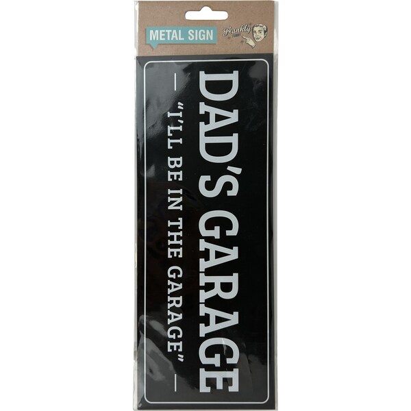 Father's Day Metal Sign Dad's Garage Each