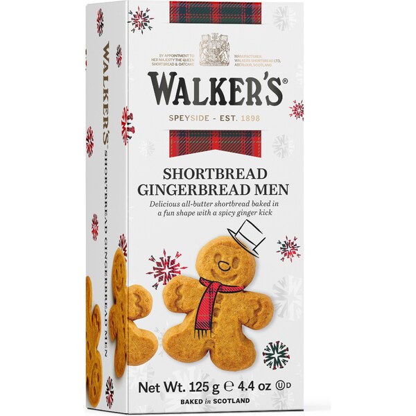 Walkers Shortbread Gingerbread Men 125g