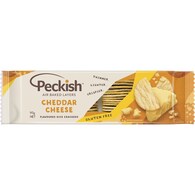 Peckish Flavoured Rice Crackers Cheddar Cheese