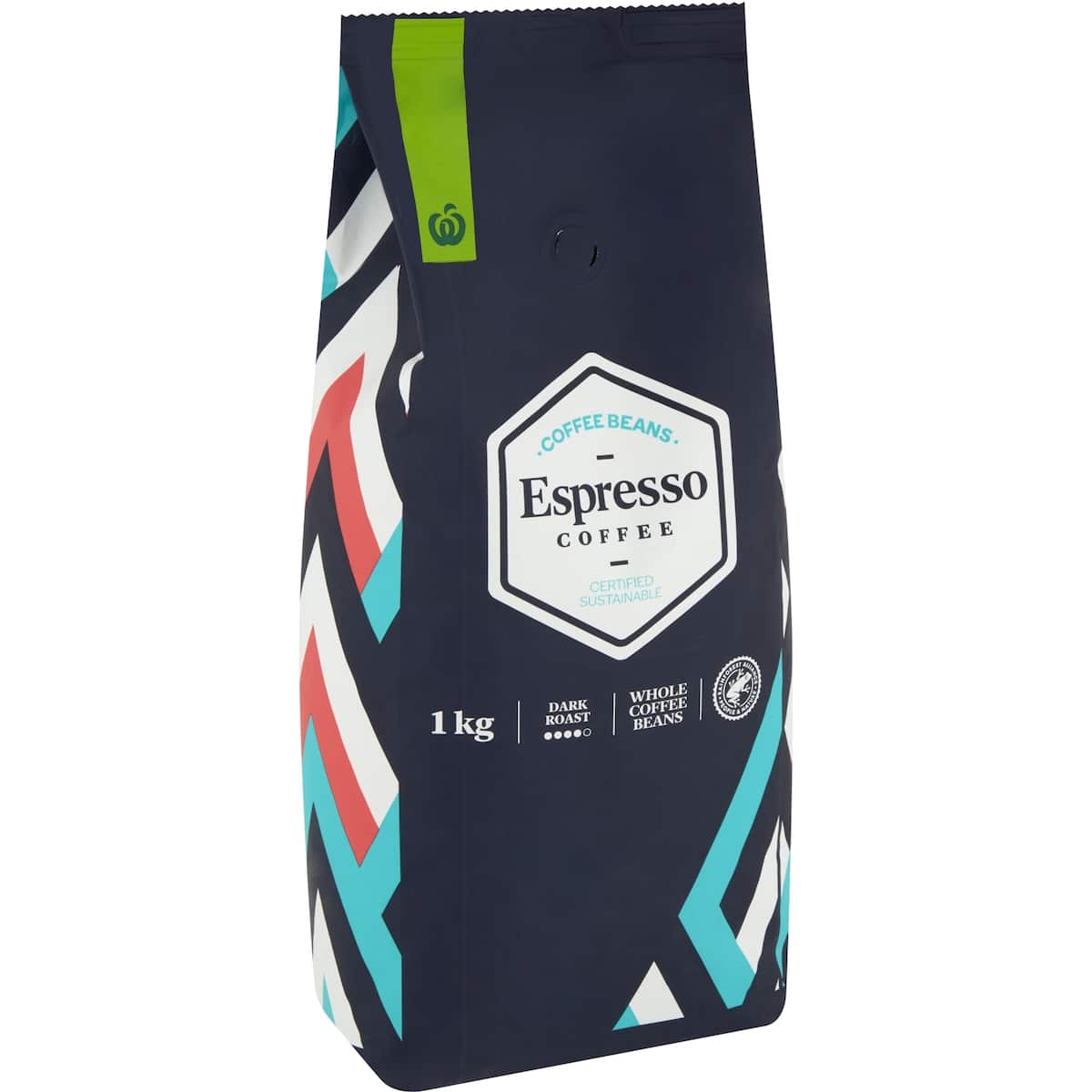 Woolworths Coffee Beans Espresso 1kg bunch