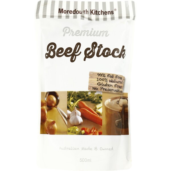 Moredough Kitchens Premium Beef Stock 500mL