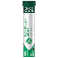 Nature's Own Magnesium+ Energy Effervescent With B Vitamins & Caffeine