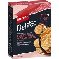 Fantastic Delites Snacks Sweet Chilli & Sour Cream