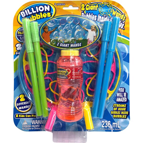 Billion Bubbles Giant Bubble Wand Each