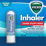 Vicks Nasal Decongestant Inhaler