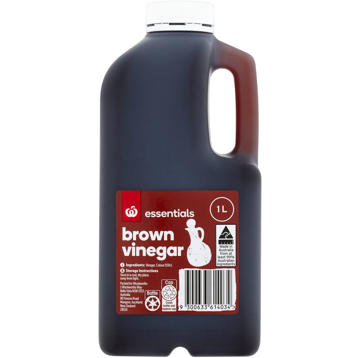 Essentials Brown Vinegar 1l bunch