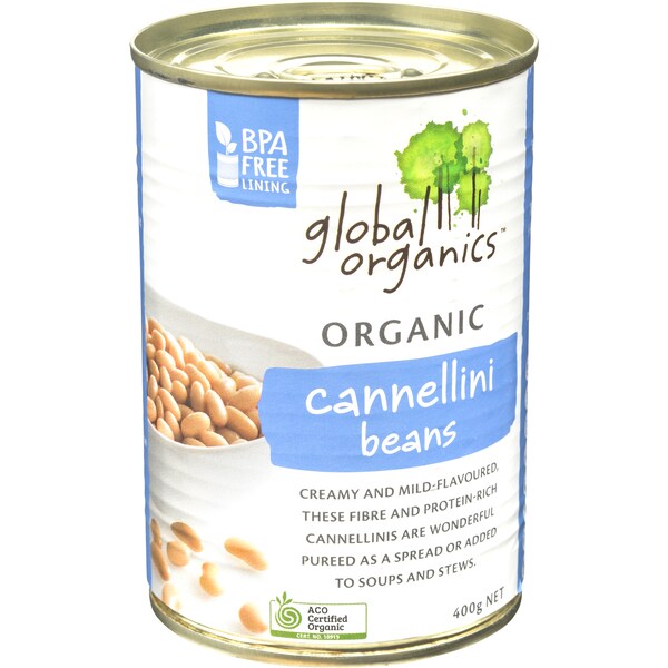 Global Organics Organic Cannelini Beans 400g