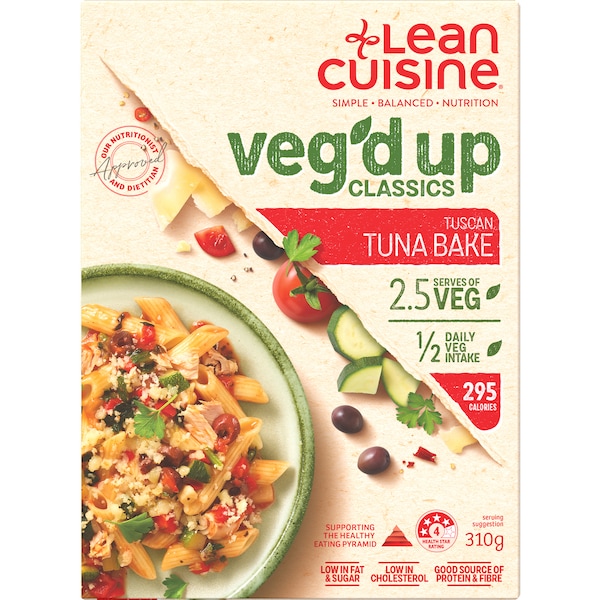 Lean Cuisine Veg'd Up Tuna Bake 310g