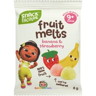 Snacktacular Fruit Melts Banana & Strawberry