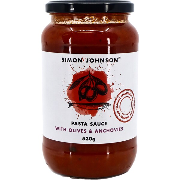 Simon Johnson Puttanesca Pasta Sauce 560g