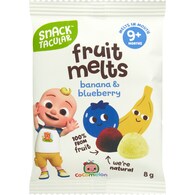 Snacktacular Fruit Melts Banana & Blueberry
