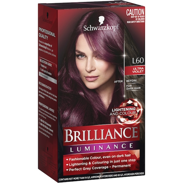 Schwarzkopf Brilliance l60 Luminance Ultra Violet Each