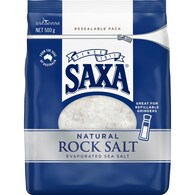 Saxa Refill Value Pack Natural Rock Salt
