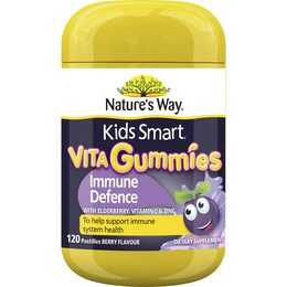 Nature's Way Kids Smart Vita Gummies Immune Support 120 pack – Woolworths