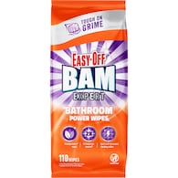 Easy-Off Bam Bathroom Power Wipes