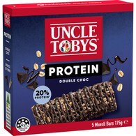 Uncle Tobys Protein Muesli Bars Double Choc