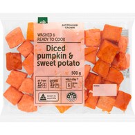 Woolworths Diced Pumpkin & Sweet Potato