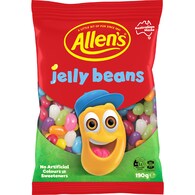 Allen's Jelly Beans Lollies Bag