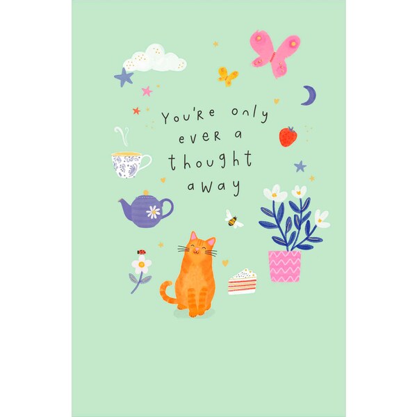 John Sands Greeting Card Thinking Of You each