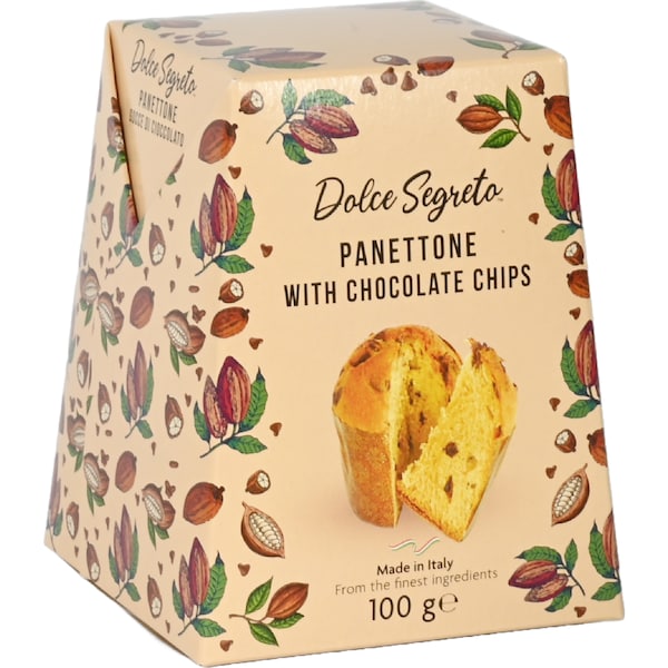 Dolce Segreto Mini Chocolate Chip Panettone 100g