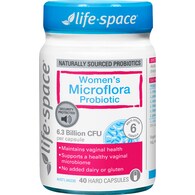 Life-Space Women's Microflora Probiotic Hard Capsules