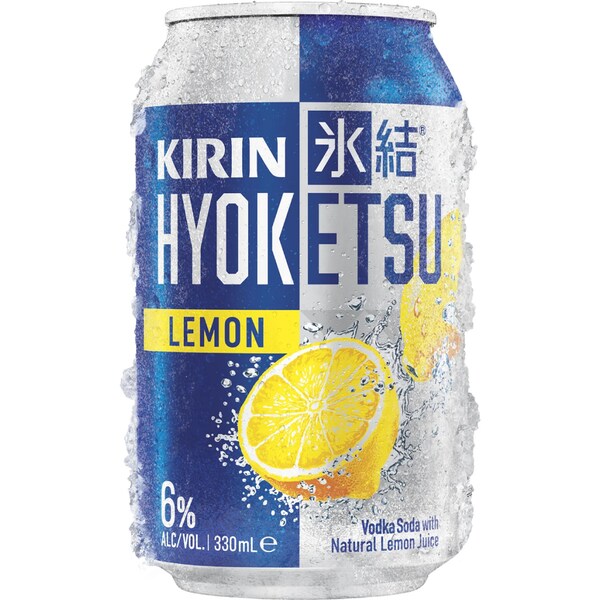 Kirin Hyoketsu Lemon Can 330mL
