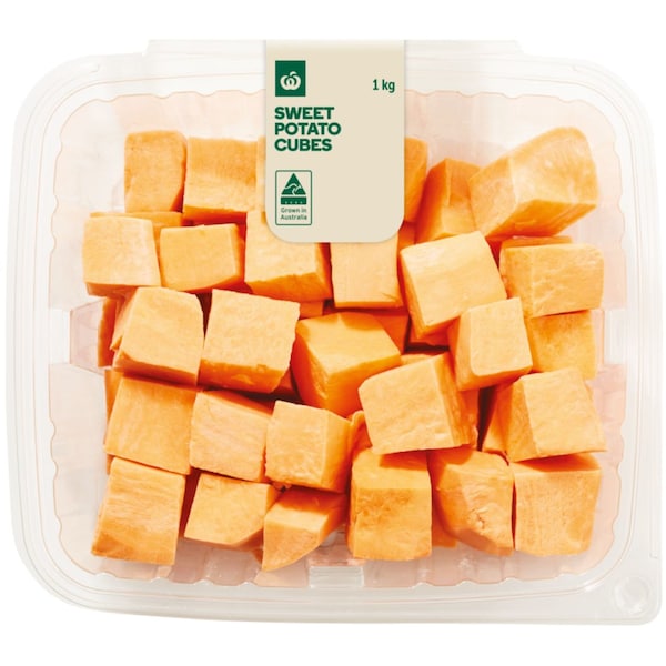 Woolworths Sweet Potato Cubes 1kg