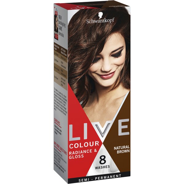 Schwarzkopf Live Colour Natural Brown each