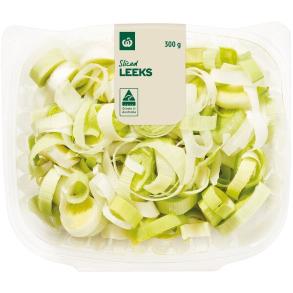 Woolworths Sliced Leeks 300g