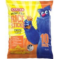 Mamee Rice Snacks Sticks Cheese Flavour