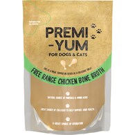 Premi-Yum Free Range Chicken Bone Broth Dog Food