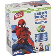 Snacktacular Fruit Pouch Apple Raspberry & Blueberry Puree