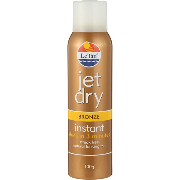 Le Tan Self Tan Jet Dry Bronze 100g
