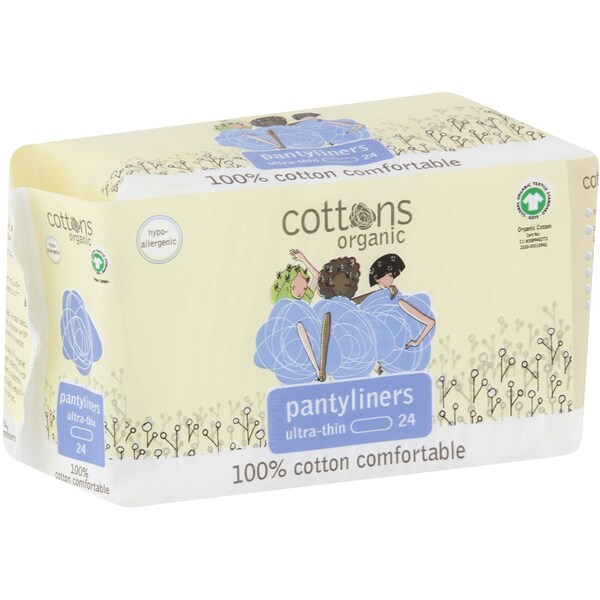 Cottons Panty Liners Ultra Thin 24 pack
